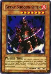 Great Shogun Shien (CP08-EN008), Champion Pack 8 — Yu-Gi-Oh! card price