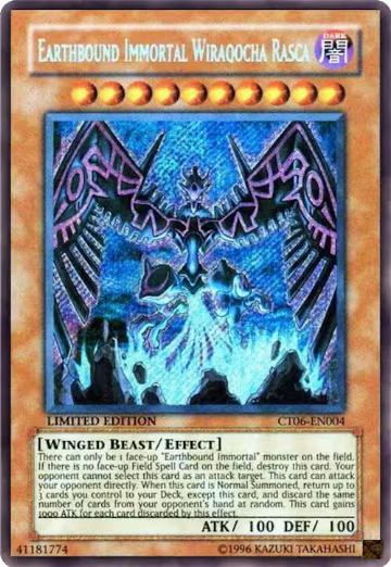 Earthbound Immortal Wiraqocha Rasca (CT06-EN004), 2009 Collectors Tin — Yu-Gi-Oh! card price