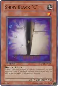 Shiny Black "C" (ANPR-EN024), Ancient Prophecy — Yu-Gi-Oh! card price