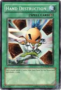 Hand Destruction (TU01-EN014), Turbo Pack Booster One Pack — Yu-Gi-Oh! card price
