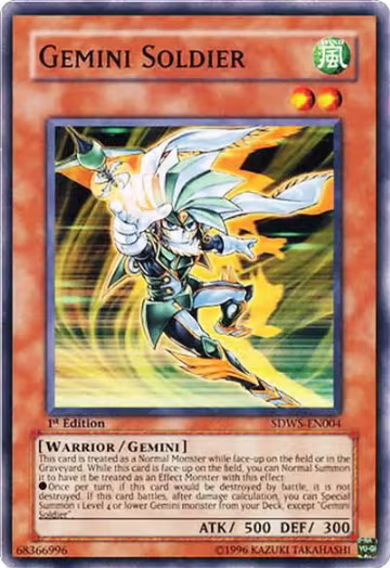 Gemini Soldier (SDWS-EN004), Structure Deck: Warriors' Strike — Yu-Gi-Oh! card price