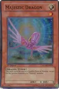 Majestic Dragon (SOVR-EN001), Stardust Overdrive — Yu-Gi-Oh! card price