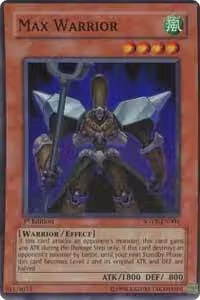 Max Warrior (SOVR-EN003), Stardust Overdrive — Yu-Gi-Oh! card price