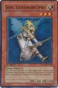 Shire, Lightsworn Spirit (SOVR-EN082), Stardust Overdrive — Yu-Gi-Oh! card price