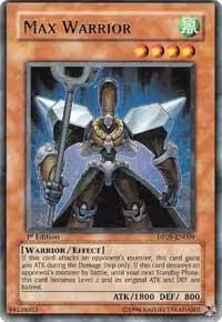 Max Warrior (DP09-EN009), Duelist Pack 9: Yusei 2 — Yu-Gi-Oh! card price