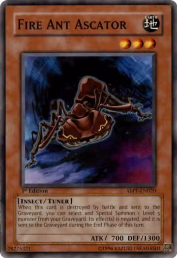 Fire Ant Ascator (ABPF-EN020), Absolute Powerforce — Yu-Gi-Oh! card price