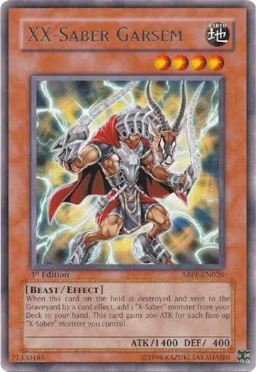 XX-Saber Garsem (ABPF-EN026), Absolute Powerforce — Yu-Gi-Oh! card price