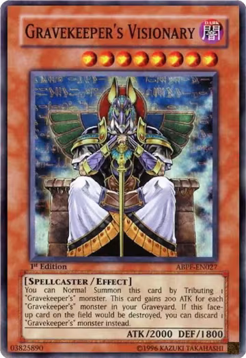 Gravekeeper's Visionary (ABPF-EN027), Absolute Powerforce — Yu-Gi-Oh! card price