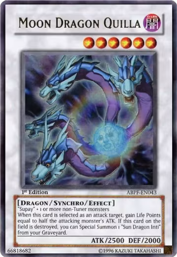 Moon Dragon Quilla (ABPF-EN043), Absolute Powerforce — Yu-Gi-Oh! card price