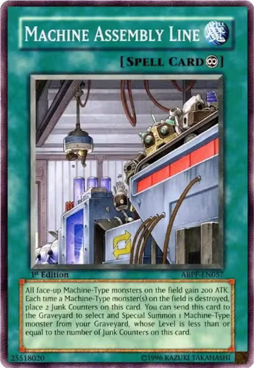 Machine Assembly Line (ABPF-EN057), Absolute Powerforce — Yu-Gi-Oh! card price