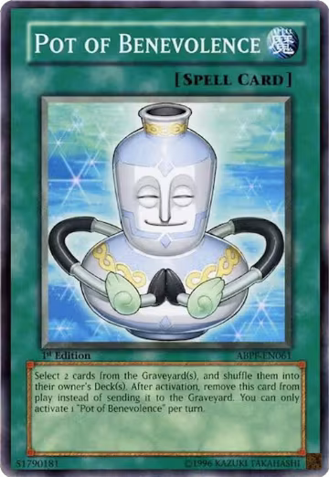 Pot of Benevolence (ABPF-EN061), Absolute Powerforce — Yu-Gi-Oh! card price