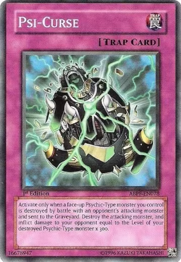 Psi-Curse (ABPF-EN078), Absolute Powerforce — Yu-Gi-Oh! card price