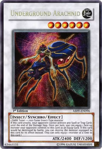 Underground Arachnid (ABPF-EN096), Absolute Powerforce — Yu-Gi-Oh! card price