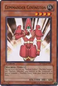 Commander Covington (SDMM-EN005), Structure Deck: Machina Mayhem — Yu-Gi-Oh! card price