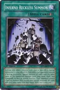 Inferno Reckless Summon (SDMM-EN027), Structure Deck: Machina Mayhem — Yu-Gi-Oh! card price