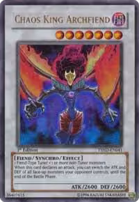 Chaos King Archfiend (TSHD-EN041), The Shining Darkness — Yu-Gi-Oh! card price