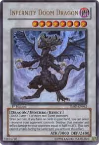 Infernity Doom Dragon (TSHD-EN042), The Shining Darkness — Yu-Gi-Oh! card price