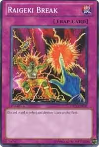 Raigeki Break (5DS3-EN032) — card price
