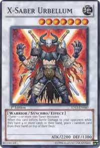 X-Saber Urbellum (5DS3-EN040), Starter Deck: Duelist Toolbox — Yu-Gi-Oh! card price