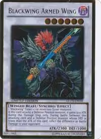 Blackwing Armed Wing (GLD3-EN039), Gold Series 3 — Yu-Gi-Oh! card price