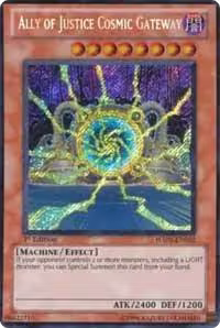 Ally of Justice Cosmic Gateway (HA02-EN022), Hidden Arsenal 2 — Yu-Gi-Oh! card price