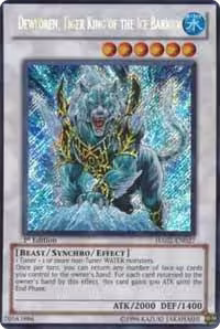 Dewloren, Tiger King of the Ice Barrier (HA02-EN027) — card price