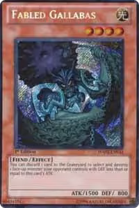 Fabled Gallabas (HA02-EN033), Hidden Arsenal 2 — Yu-Gi-Oh! card price