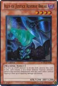 Ally of Justice Reverse Break (HA02-EN050), Hidden Arsenal 2 — Yu-Gi-Oh! card price