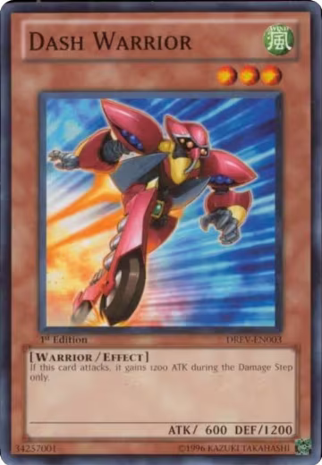 Dash Warrior (DREV-EN003), Duelist Revolution — Yu-Gi-Oh! card price