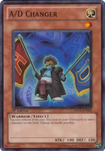 A/D Changer (DREV-EN005), Duelist Revolution — Yu-Gi-Oh! card price