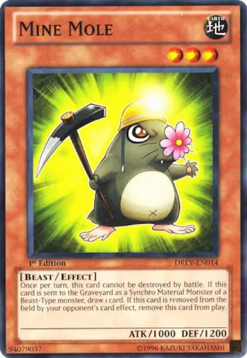 Mine Mole (DREV-EN014), Duelist Revolution — Yu-Gi-Oh! card price