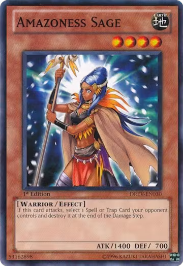 Amazoness Sage (DREV-EN030), Duelist Revolution — Yu-Gi-Oh! card price