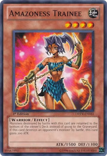Amazoness Trainee (DREV-EN031), Duelist Revolution — Yu-Gi-Oh! card price