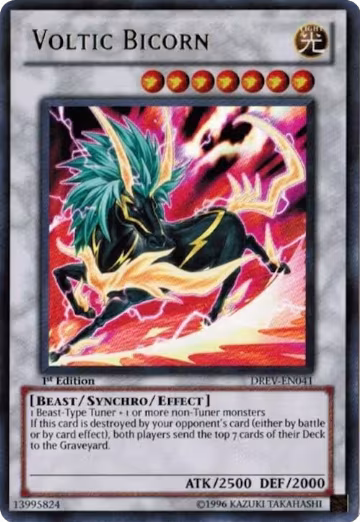 Voltic Bicorn (DREV-EN041), Duelist Revolution — Yu-Gi-Oh! card price