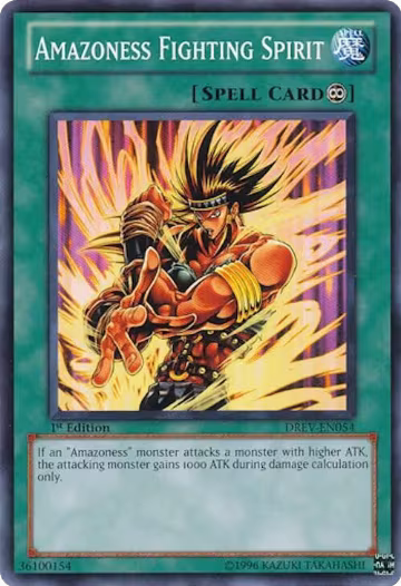 Amazoness Fighting Spirit (DREV-EN054), Duelist Revolution — Yu-Gi-Oh! card price