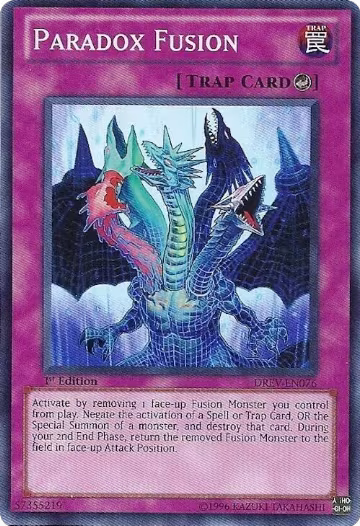 Paradox Fusion (DREV-EN076), Duelist Revolution — Yu-Gi-Oh! card price