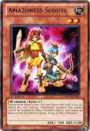 Amazoness Scouts (DREV-EN081), Duelist Revolution — Yu-Gi-Oh! card price