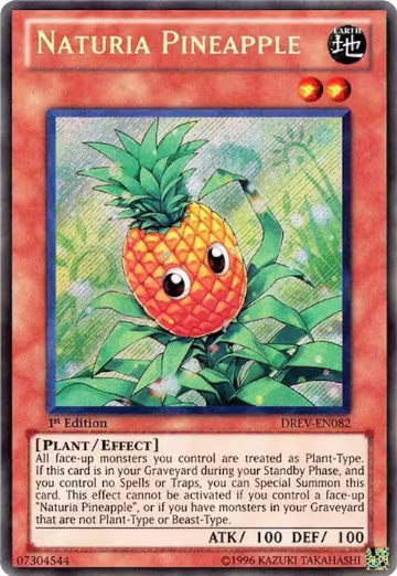 Naturia Pineapple (DREV-EN082), Duelist Revolution — Yu-Gi-Oh! card price
