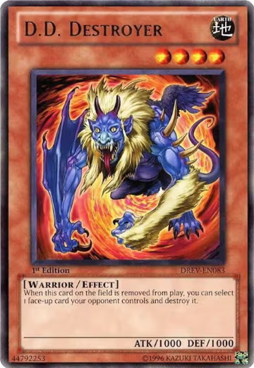 D.D. Destroyer (DREV-EN083), Duelist Revolution — Yu-Gi-Oh! card price