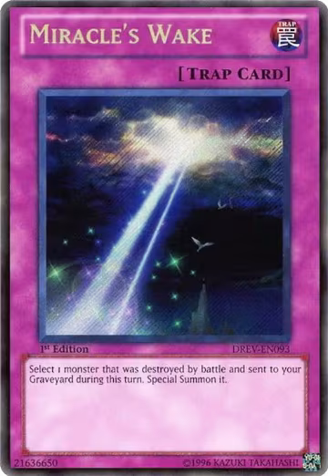 Miracle's Wake (DREV-EN093), Duelist Revolution — Yu-Gi-Oh! card price