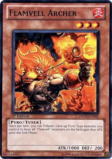 Flamvell Archer (DREV-EN095), Duelist Revolution — Yu-Gi-Oh! card price