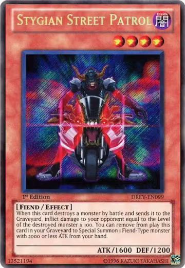 Stygian Street Patrol (DREV-EN099), Duelist Revolution — Yu-Gi-Oh! card price