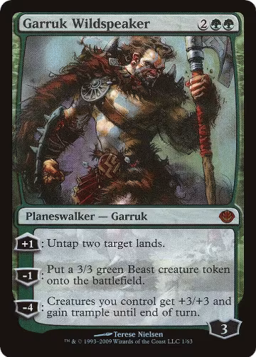 Garruk Wildspeaker (1), Duel Decks: Garruk vs. Liliana — Magic card price