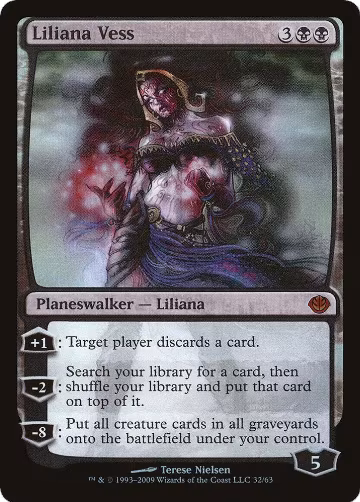 Liliana Vess (32), Duel Decks: Garruk vs. Liliana — Magic card price