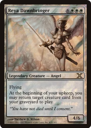 Reya Dawnbringer (35), Game Day & Store Championship Promos — Magic card price