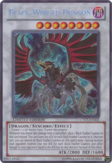 Black-Winged Dragon (CT07-EN002), 2010 Collectors Tins — Yu-Gi-Oh! card price