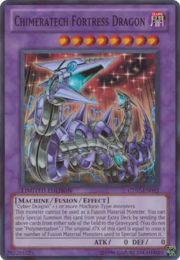 Chimeratech Fortress Dragon (CT07-EN013), 2010 Collectors Tins — Yu-Gi-Oh! card price
