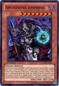 Archfiend Empress (STBL-EN000), Starstrike Blast — Yu-Gi-Oh! card price