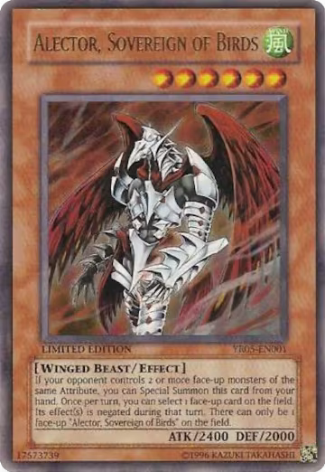 Alector, Sovereign of Birds (YR05-EN001) — card price