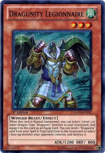 Dragunity Legionnaire (HA03-EN032), Hidden Arsenal 3 — Yu-Gi-Oh! card price